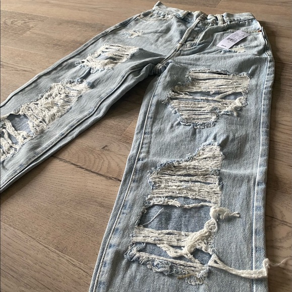 •FREE SHIPPING• Pacsun High Rise Straight Jean (Size 22) •BRAND NEW• - Picture 4 of 8
